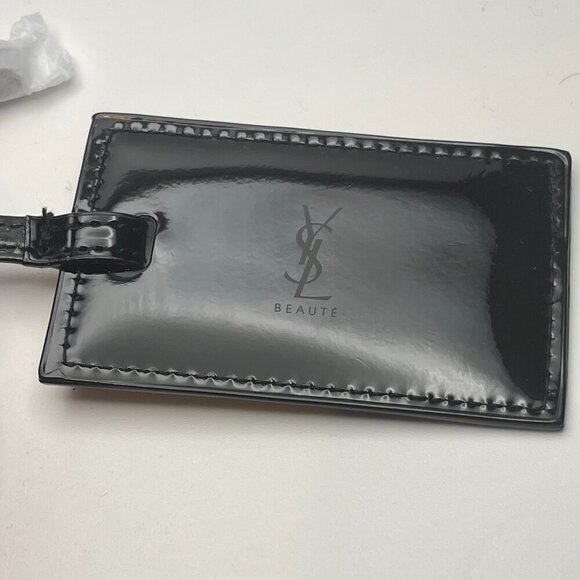 Yves Saint Laurent YSL Beaute Heart Shaped Makeup Pouch w/ Mirror Pink - NEW - Picture 4 of 6